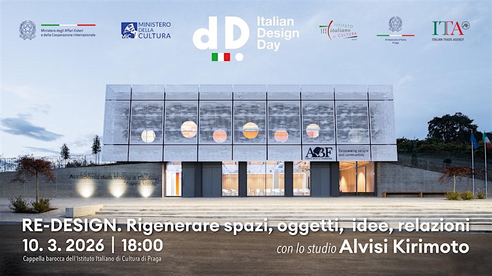 Italian Design Day con lo studio Alvisi Kirimoto