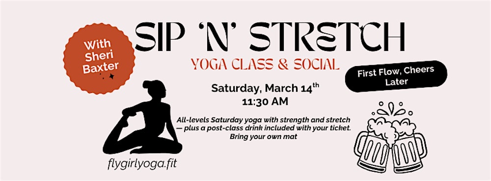 Sip ‘n Stretch at The Roost