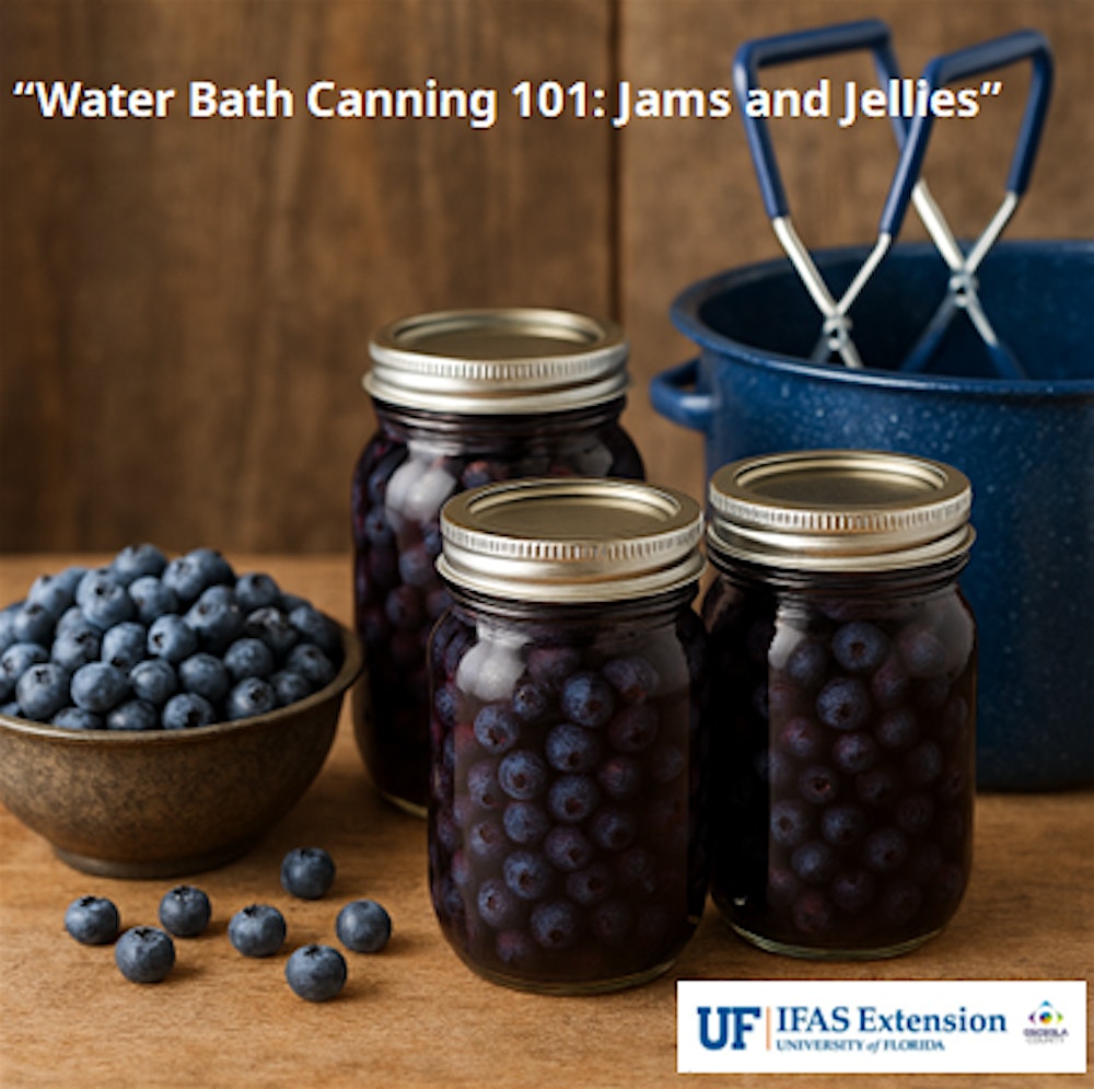 Water Bath Canning 101: Jams and Jellies-Thurs, Apr. 23rd. 10am-12pm | $25