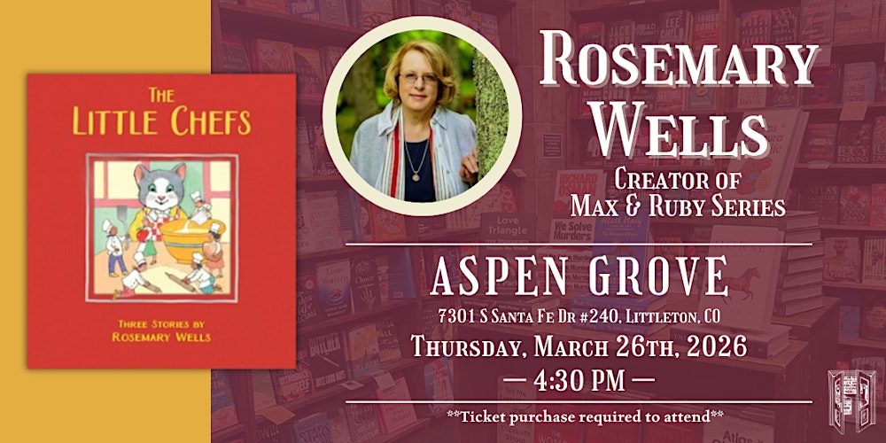 Rosemary Wells Live at Tattered Cover Aspen Grove