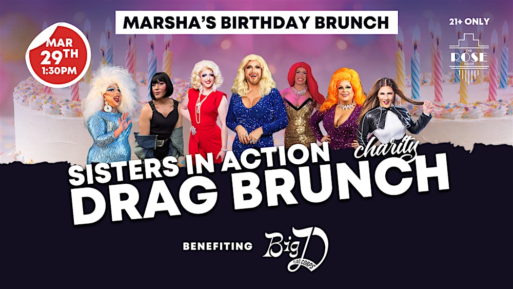 Sisters in Action Charity Drag Brunch - March 29 2026