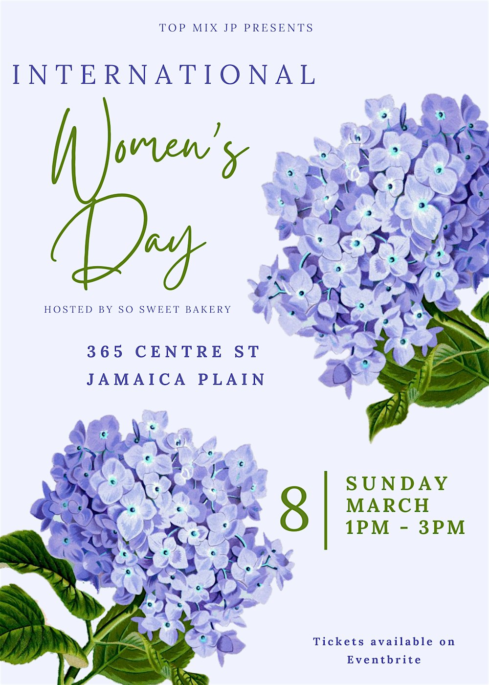 International womens day cake and sip