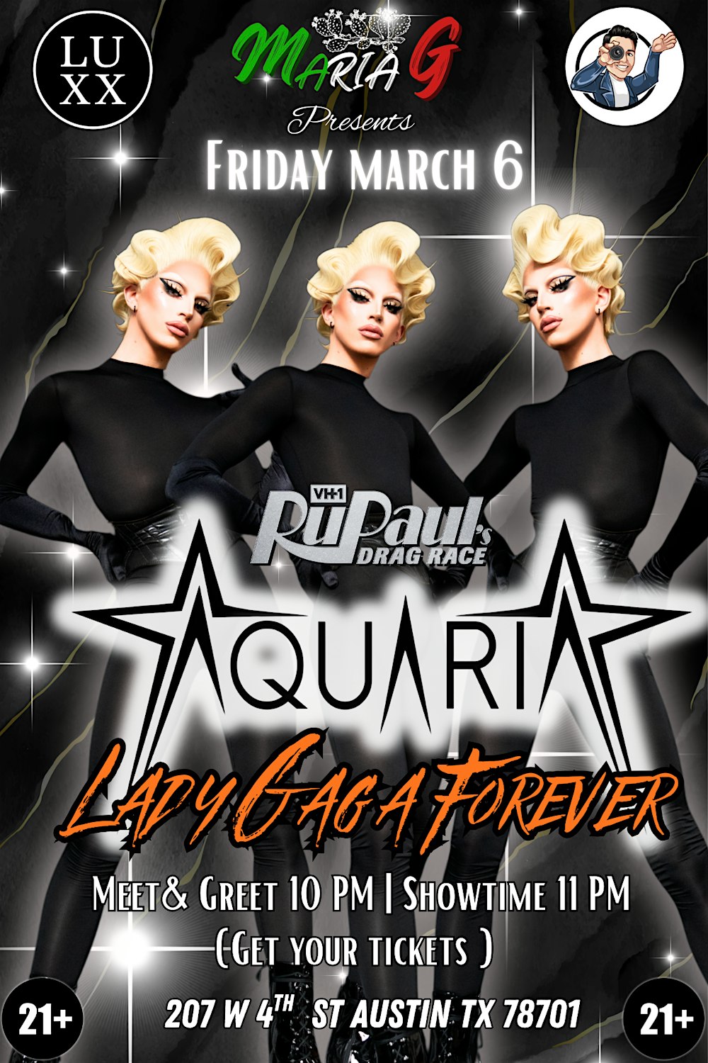 Aquaria: Lady Gaga Forever Dragshow