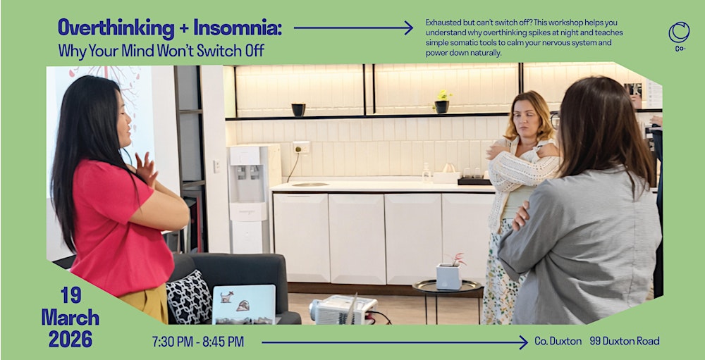 Overthinking + Insomnia: Why Your Mind Won’t Switch Off