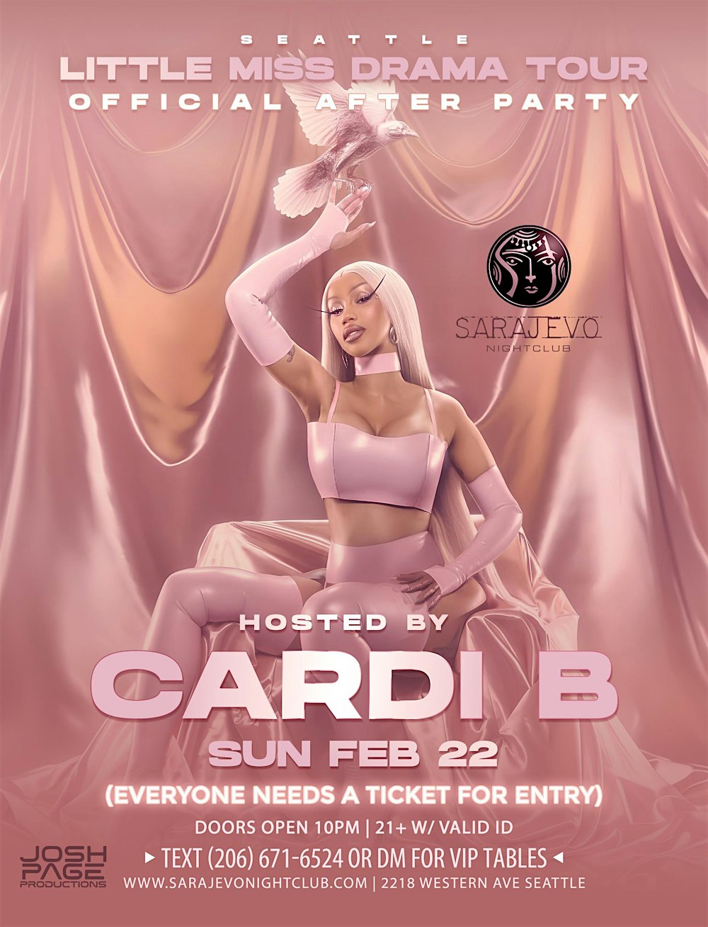 Cardi B Live At Sarajevo Nightclub Seattle