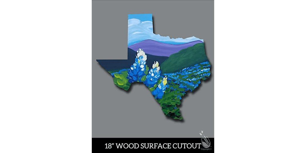 Don’t Mess With Texas Flowers - Paint and Sip in San Antonio | Classpop!™