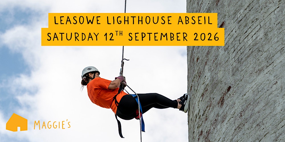 Maggie's Wirral Leosowe Lighthouse Abseil 2026