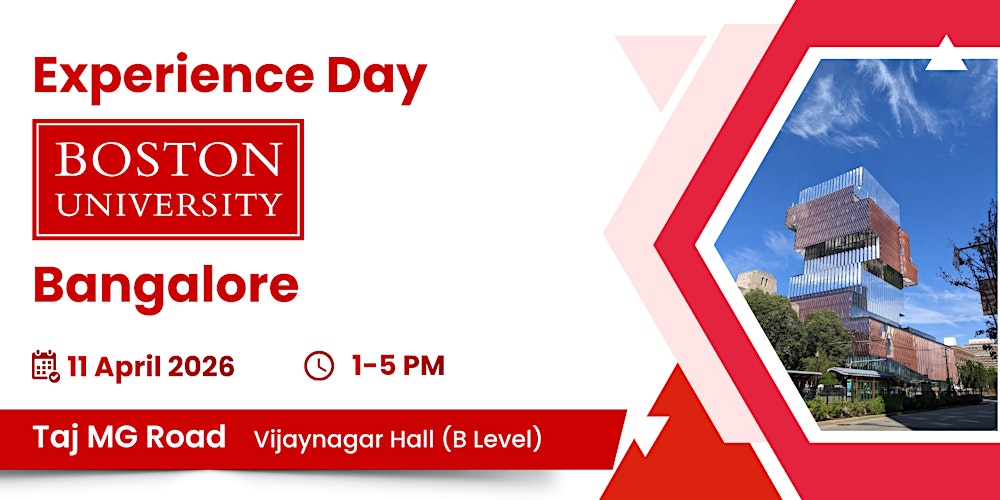 Experience Boston University Day - Bangalore