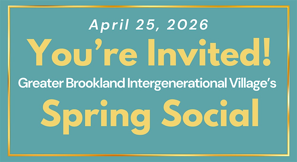Greater Brookland Intergenerational Village Spring Invitational