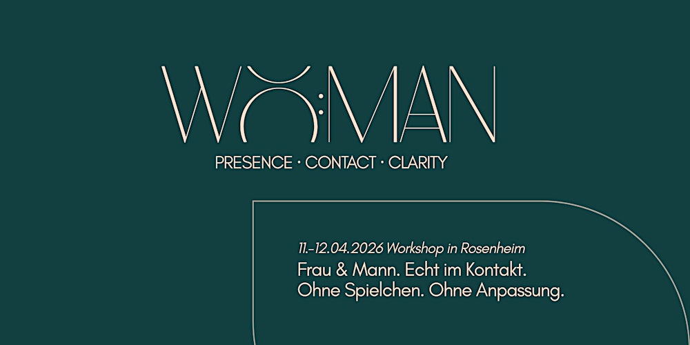 WO:MAN - Frau & Mann. Echt im Kontakt. Ohne Spielchen. Ohne Anpassung.