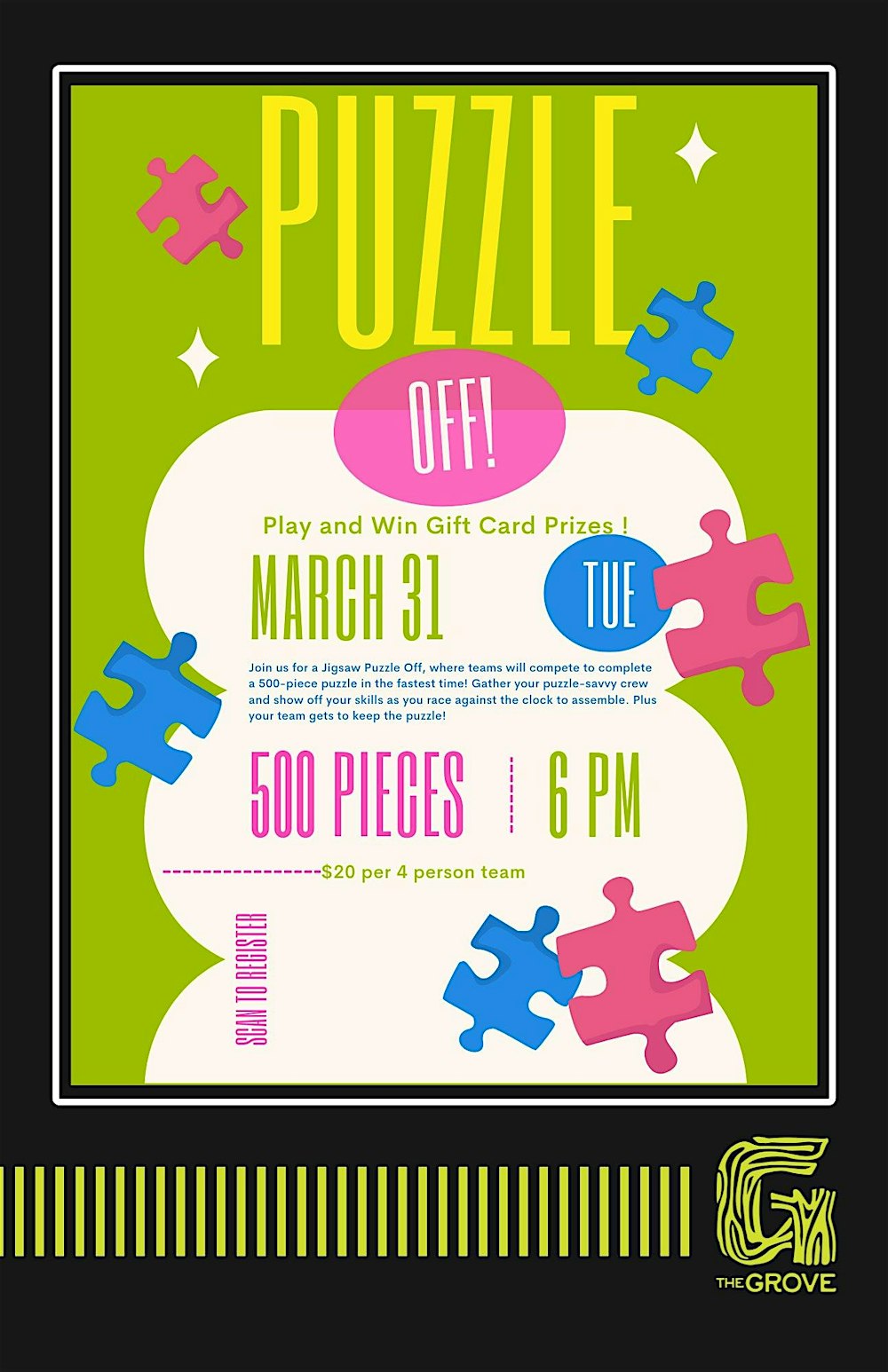 Puzzle Night - The Grove