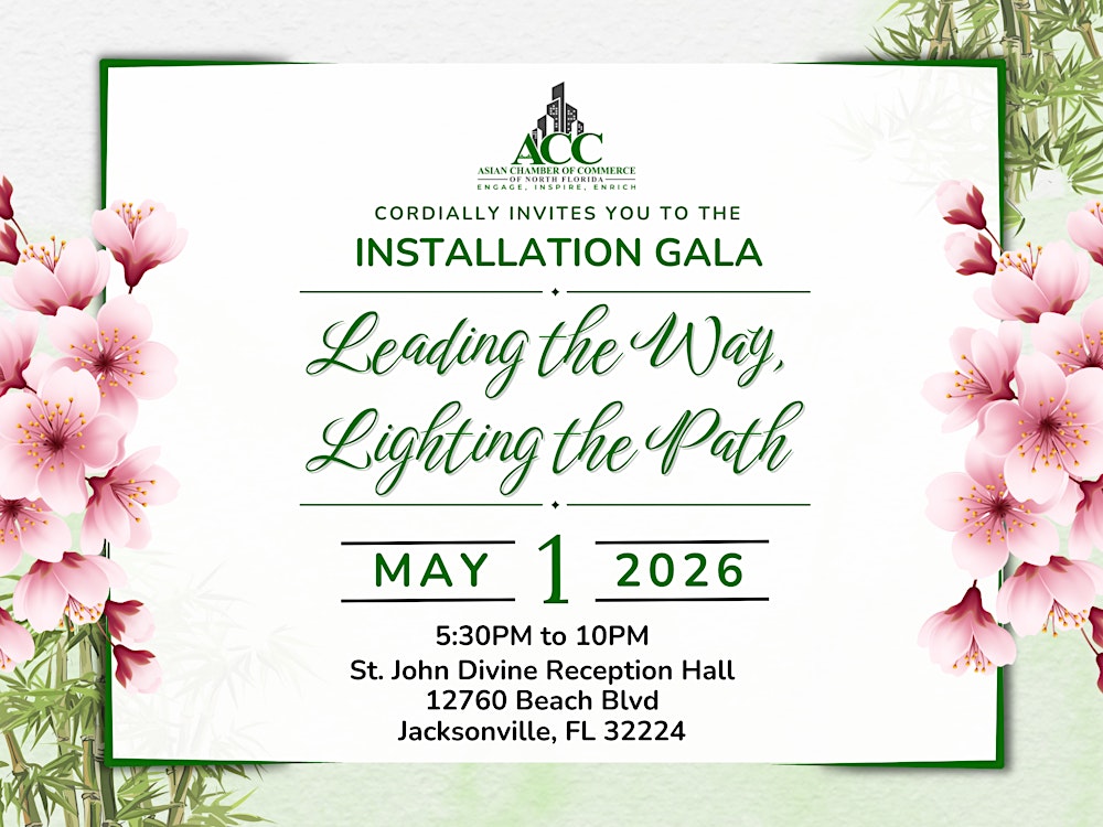 ACC Installation Gala: Leading the Way, Lighting the Path