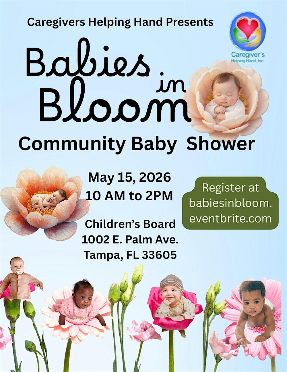 Babies in Bloom Community Baby Shower