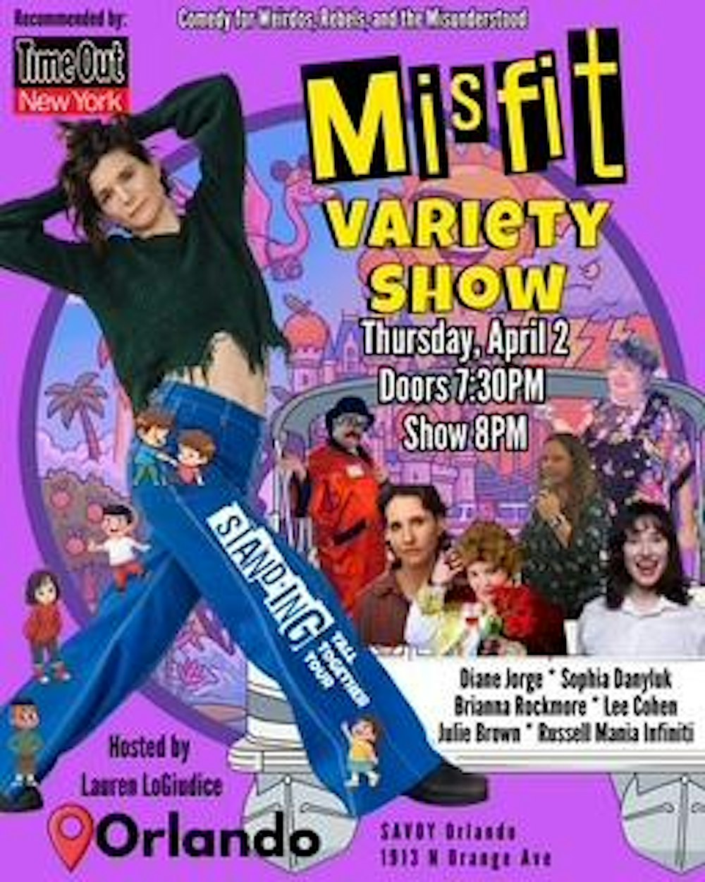 Misfit Variety Show! Hosted by Lauren LoGiudice (HBO)