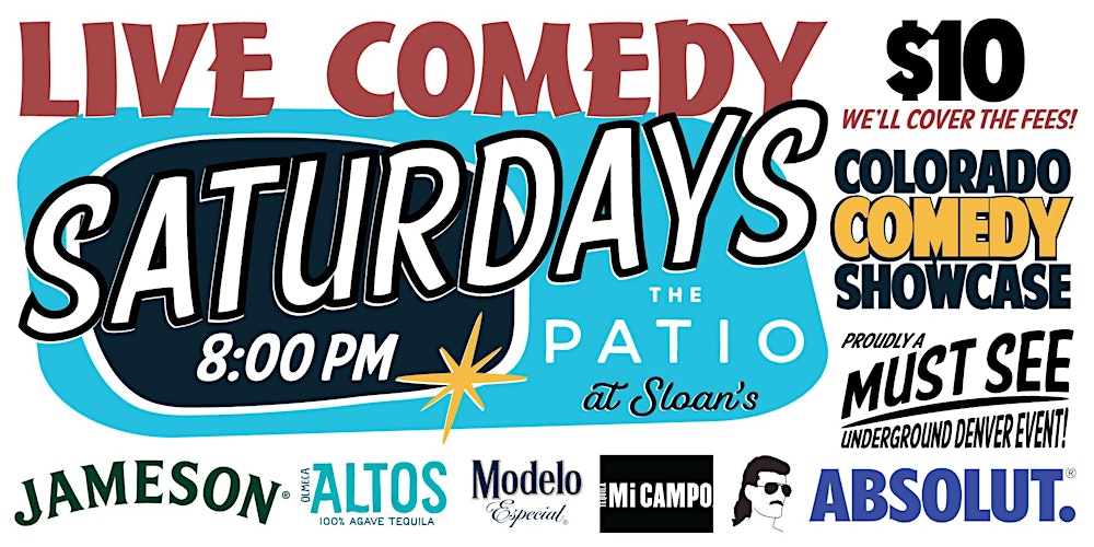 LIVE COMEDY SATURDAYS!