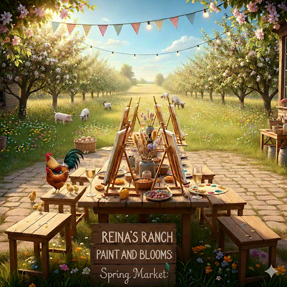 REINA'S RANCH PAINT AND BLOOMS