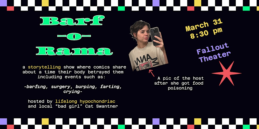 Barf-O-Rama: a storytelling show