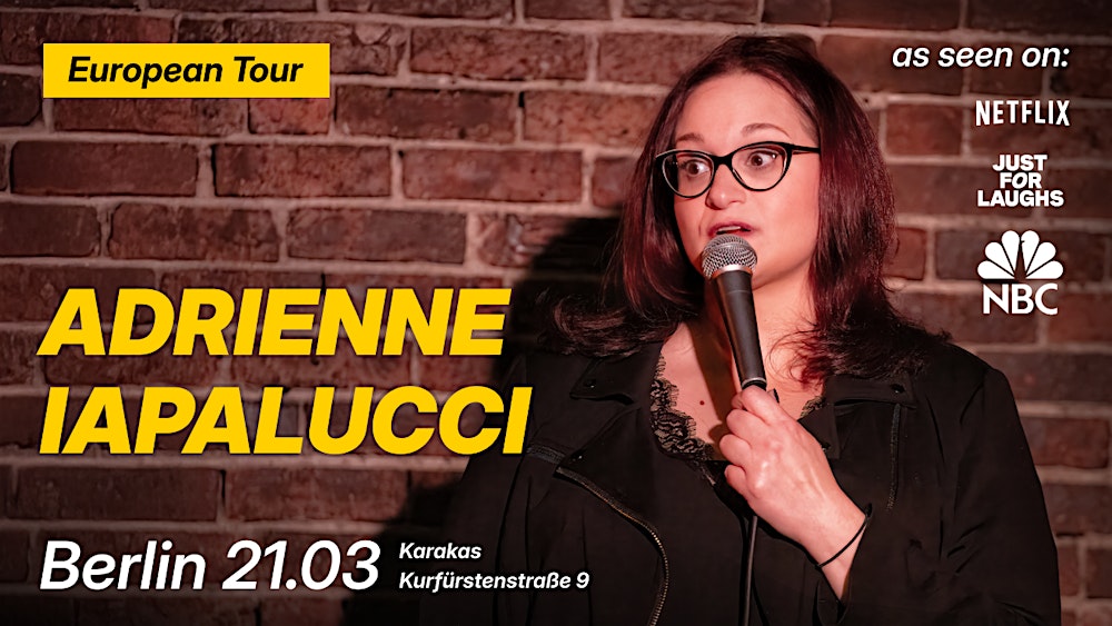 Stand-up comedy in english: Adrienne Iapalucci (NYC, US) as seen on netflix