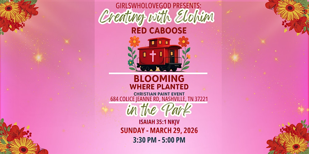 Creating With Elohim in the Park: Blooming where You Are Planted