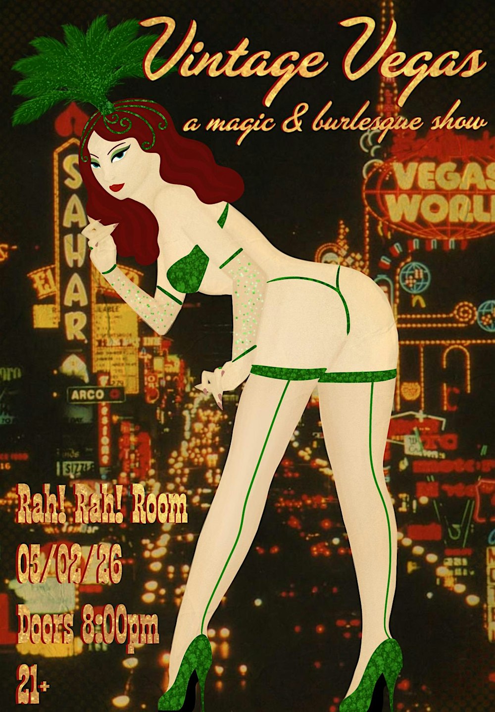 Des'Diamond Display Presents: Vintage Vegas- Live at Rah! Rah! Room