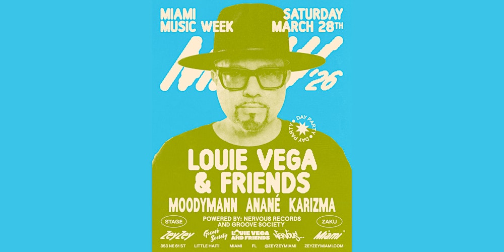 Louie Vega & Friends: Moodymann, Anané, Karizma