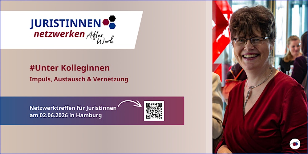 Juristinnennetzwerken ... After Work in Hamburg am 02.06.2026