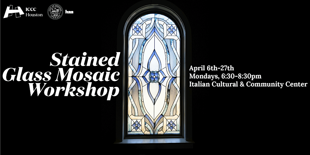 Stained Glass Mosaic Workshop at the Italian Cultural & Community Center
