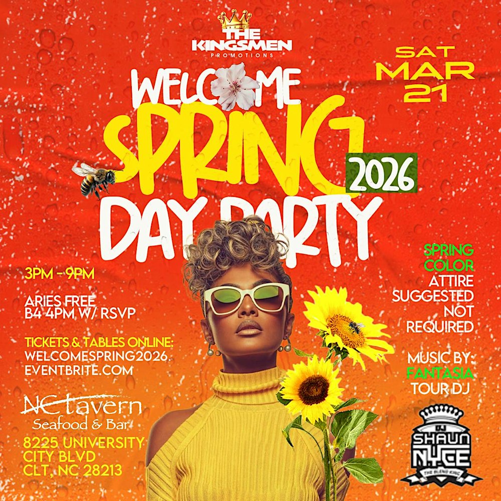 WELCOME SPRING 2026 DAY PARTY