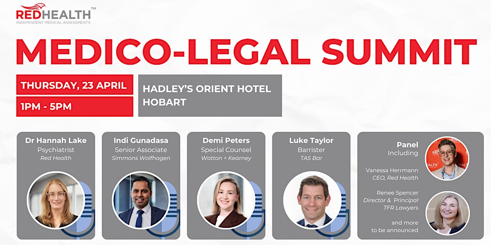 Red Health Medico-Legal Summit