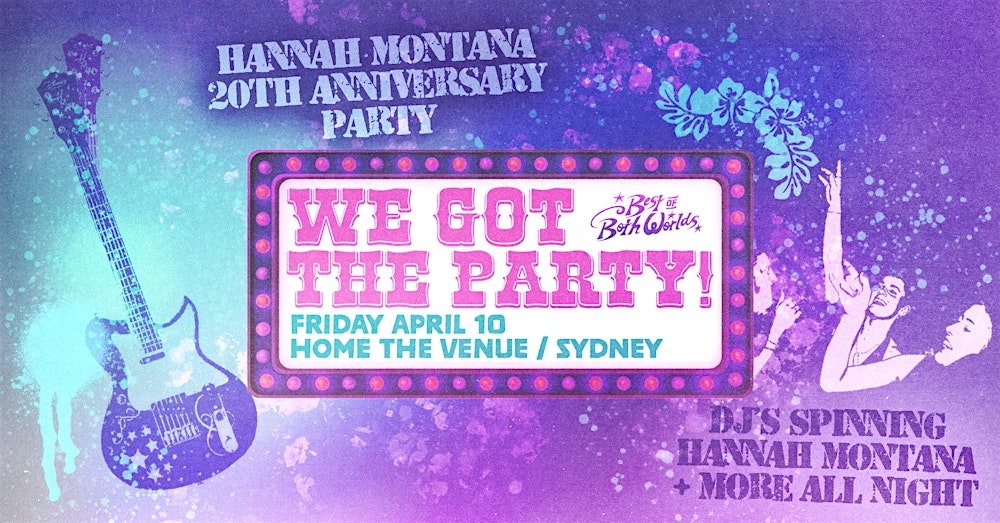 Hannah Montana: 20th Anniversary Party - Sydney