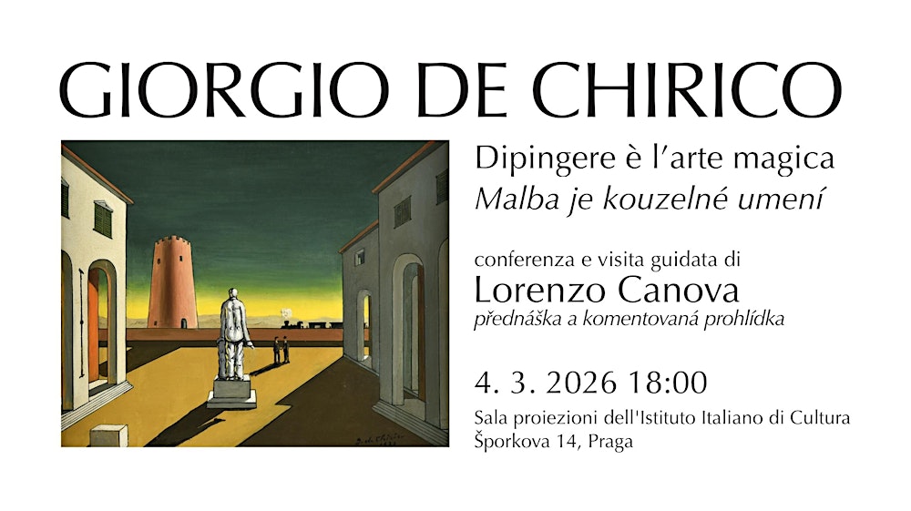 Lorenzo Canova su Giorgio de Chirico