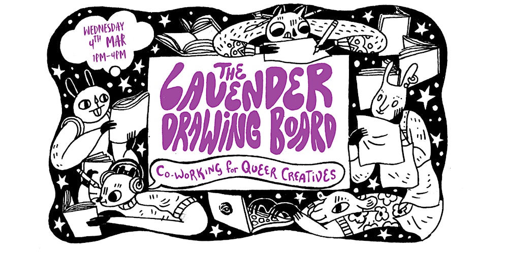 The Lavender Drawing Board
