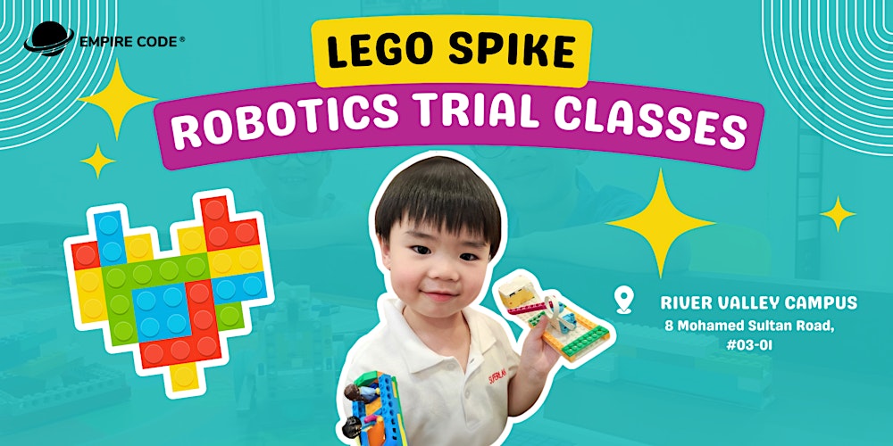 Coding School for Kids Near Me: Lego Robotics Trial Classes (Ages 4 -12)