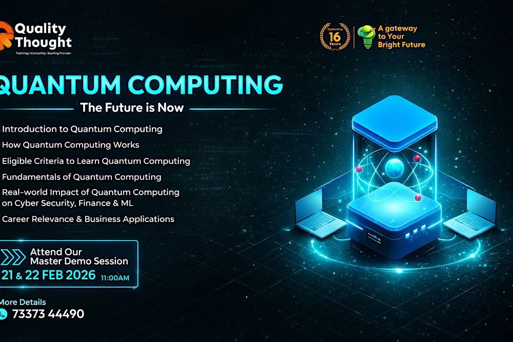 Quantun Computing Course FREE DEMO