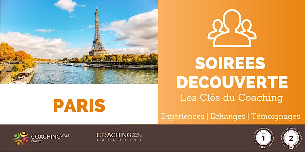 18/03/2026 - Soirée découverte "les clés du coaching" à Paris