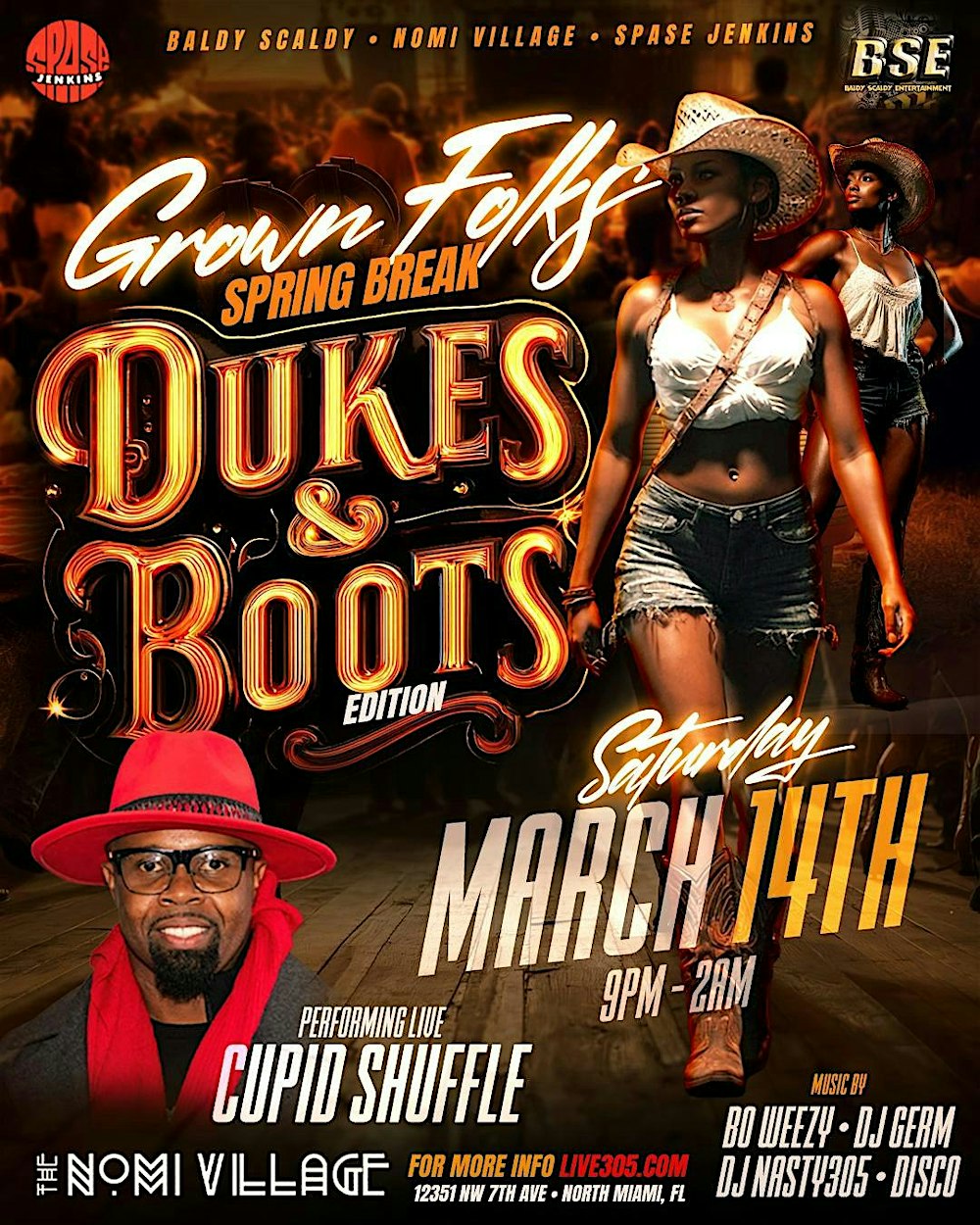 Grown Folks Spring Break _ Dukes & Boots Concert