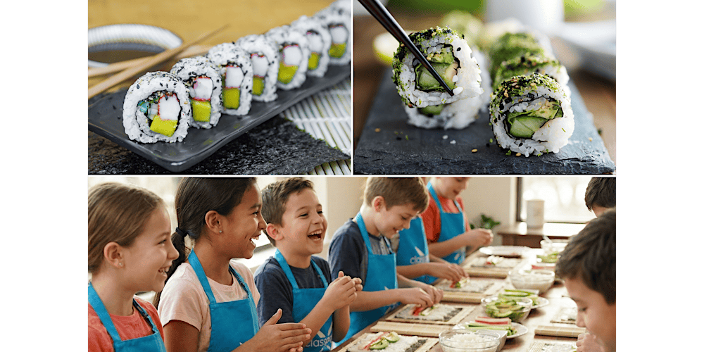 Kid-Friendly Sushi Making Workshop With Chef Desiree - Sushi Making Cooking Class in Austin | Classpop!™