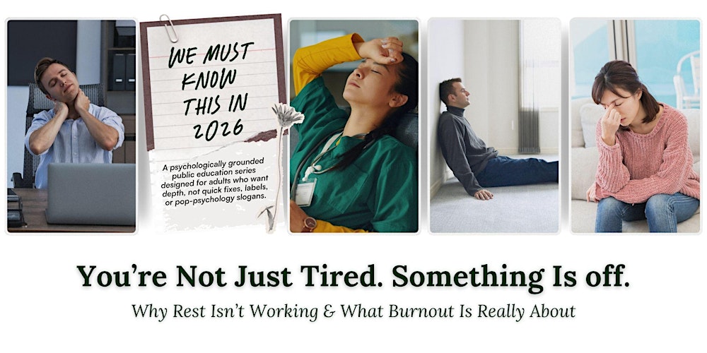 You’re Not Just Tired. Something Is off.