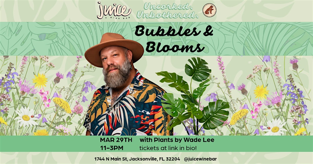 Blooms and Bubbles with Plants by Wade Lee