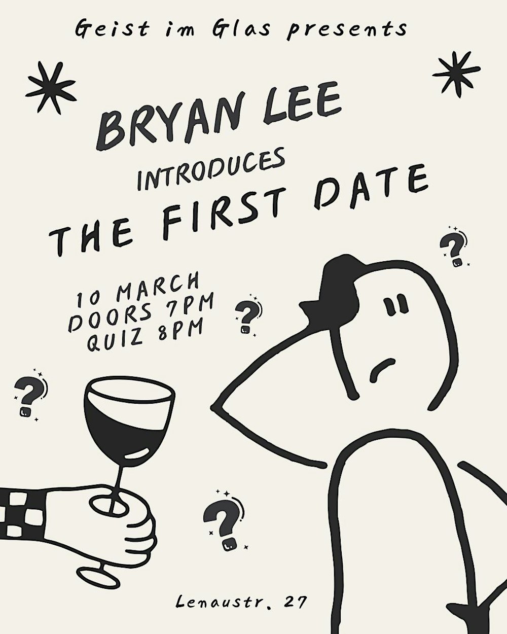 Bryan Lee Pub Quiz - The First Date