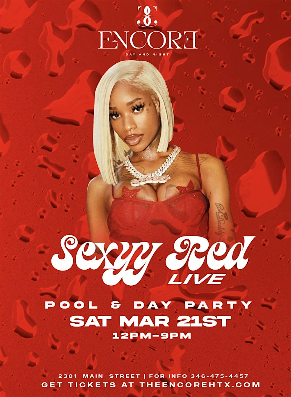 SEXYY RED POOL PARTY