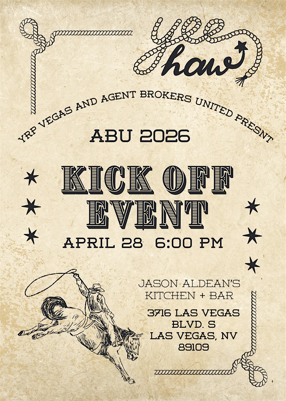YRP Vegas & ABU Kick Off Event