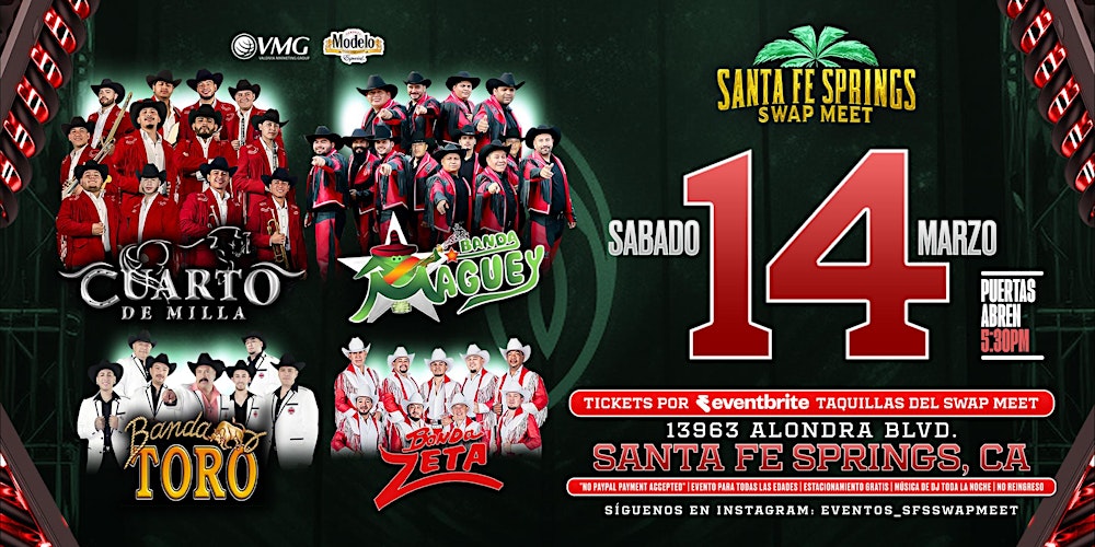 Banda Maguey, Cuarto de Milla, Banda Toro, Banda Zeta