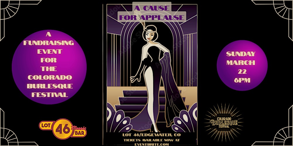 Colorado Burlesque Festival Fundraiser at Lot 46