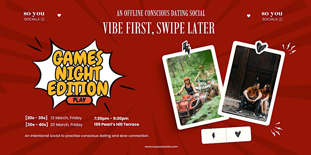 [20s-30s] Vibe First, Swipe Later: An Offline Conscious Dating Social