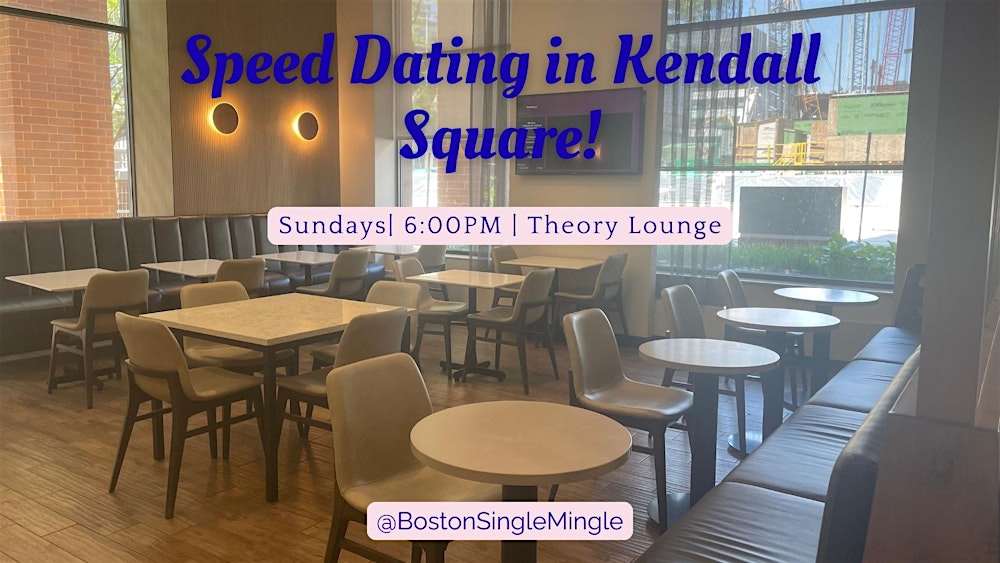 Speed Dating In Cambridge! Ages 30-42, 1 Drink Included