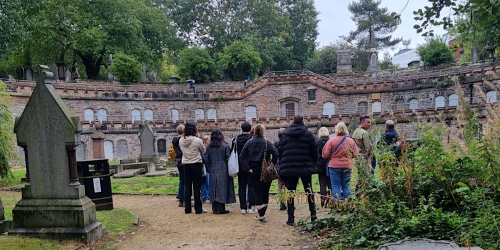 An indroduction to both Jewellery Quarter Cemeteries Evening Tour