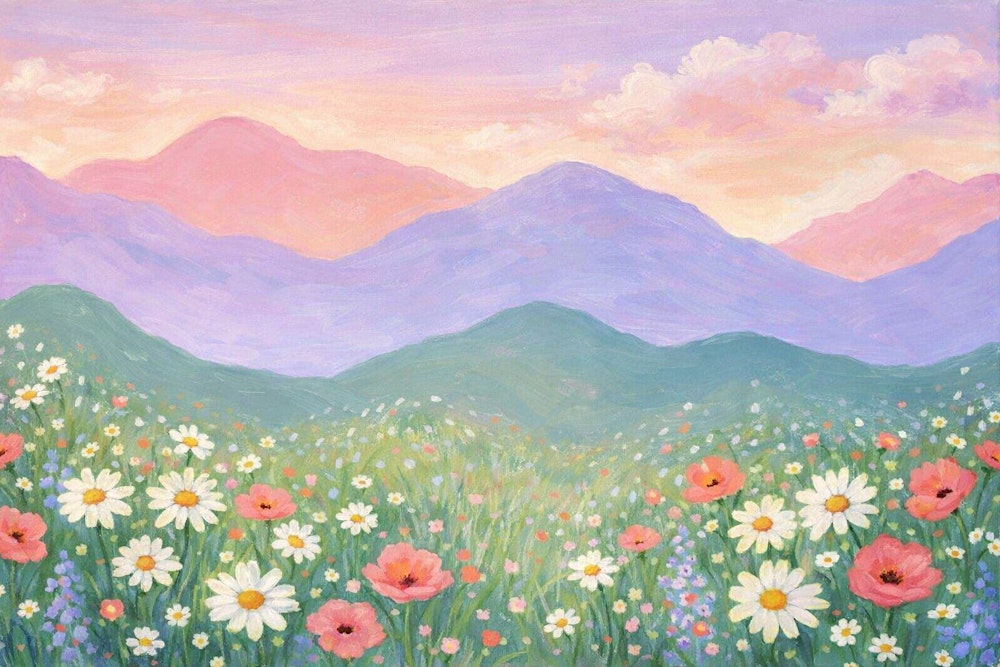 Spring Fling Paint and Sip