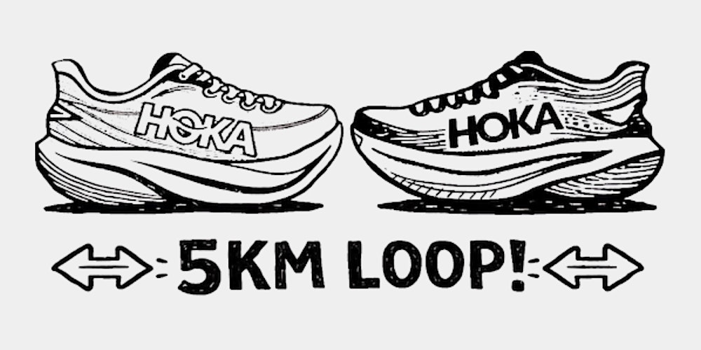 5K LOOP HOKA avec Allez Allez & XIV Lyon