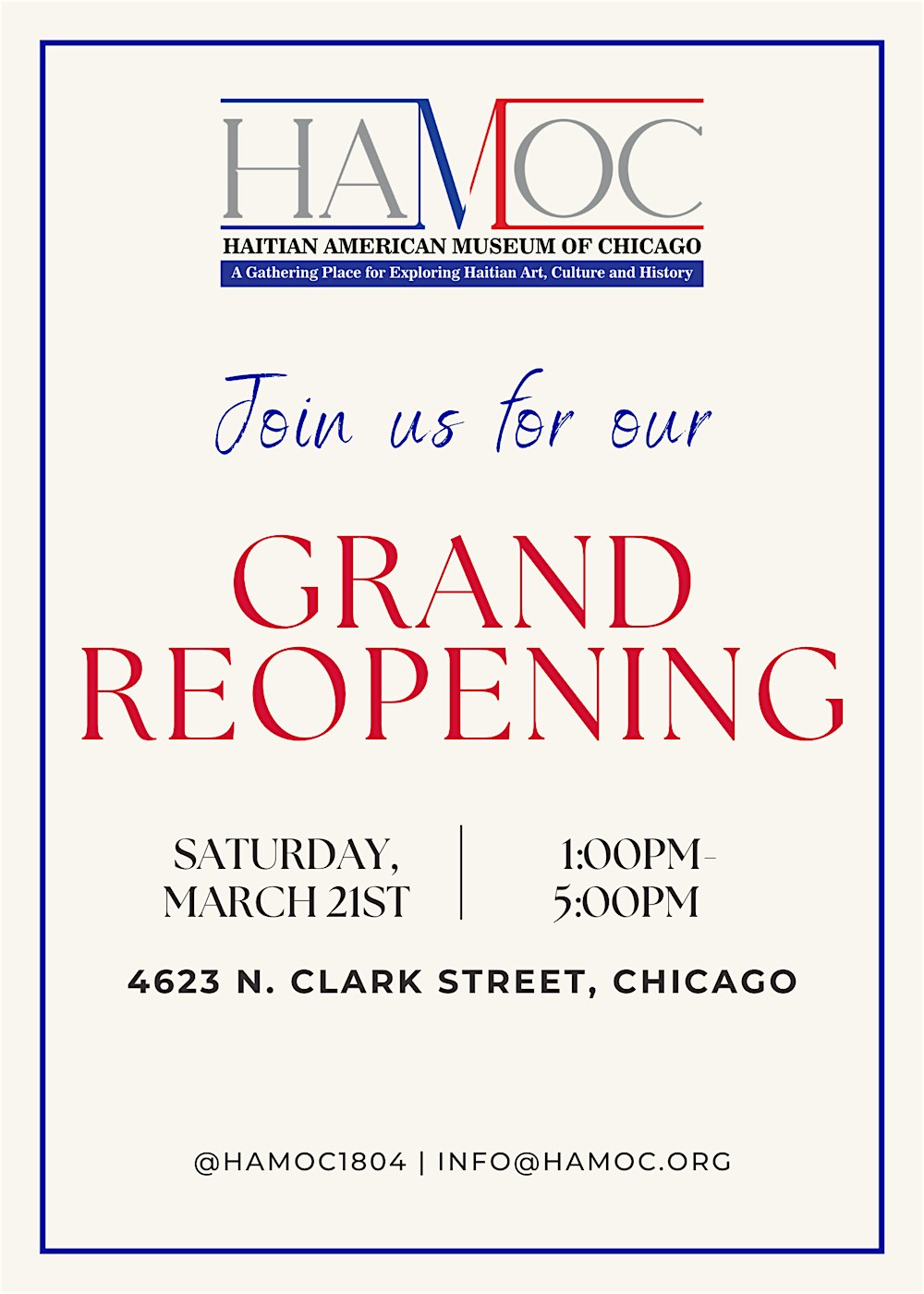 HAMOC's Reopening Celebration